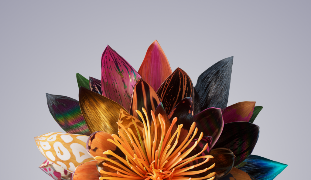 Heterosis NFT un proyecto de arte centrado en las flores y aplicada al metaverso